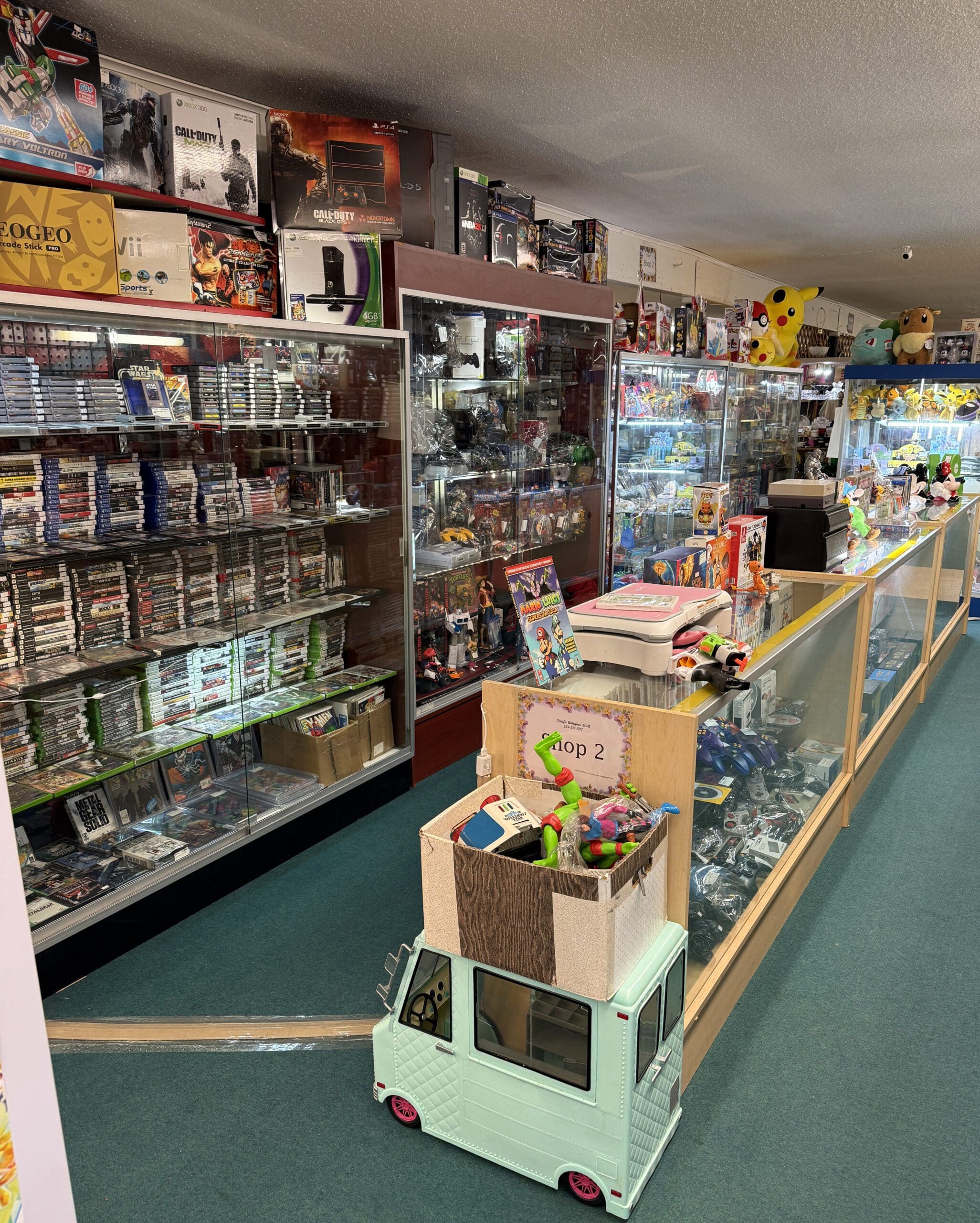 Shop 2 - Pokemon Cards, Retro Video Games & Collectible Toys | Pacific  Antiques Mall