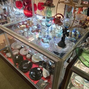 Ruby Glass, Silver Barware & Romantic Porcelain - Shop 87